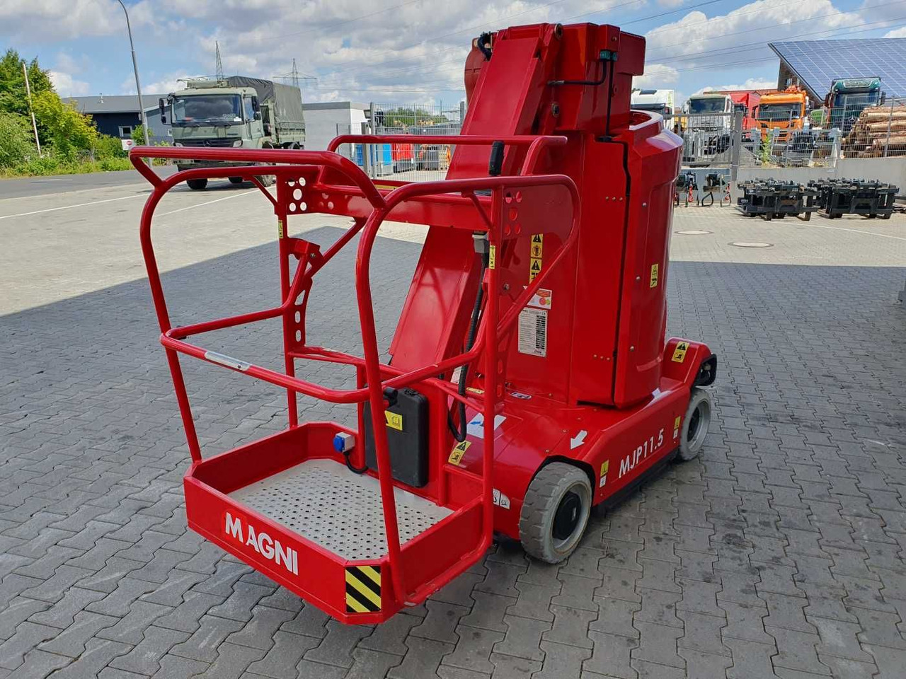 Araç üzerine platform Magni MJP11.5 / Mastbühne / 11,2m! / nur 49h!: fotoğraf 7