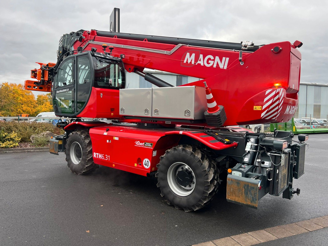 Magni RTH 6.31 SH / Fällkran 2 / Westtech CS750 - Teleskopik yükleyici: fotoğraf 4 Magni RTH 6.31 SH / Fällkran 2 / Westtech CS750 - Teleskopik yükleyici: fotoğraf 4