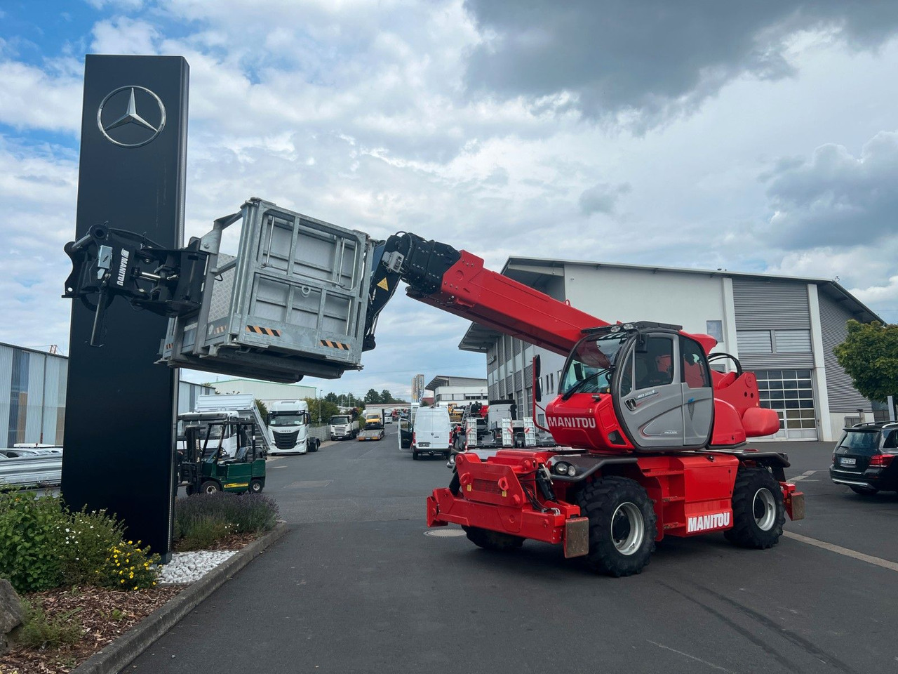 Manitou MRT 2550 + / nur 1.092h! / Gabel / Korb - Teleskopik yükleyici: fotoğraf 1 Manitou MRT 2550 + / nur 1.092h! / Gabel / Korb - Teleskopik yükleyici: fotoğraf 1
