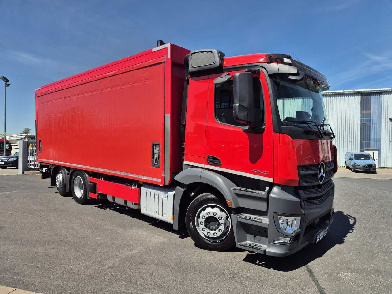 Mercedes-Benz Antos 2540 LnR 6x2 LBW Schiebeplanen AHK - Taşınması içecek kamyon: fotoğraf 3 Mercedes-Benz Antos 2540 LnR 6x2 LBW Schiebeplanen AHK - Taşınması içecek kamyon: fotoğraf 3