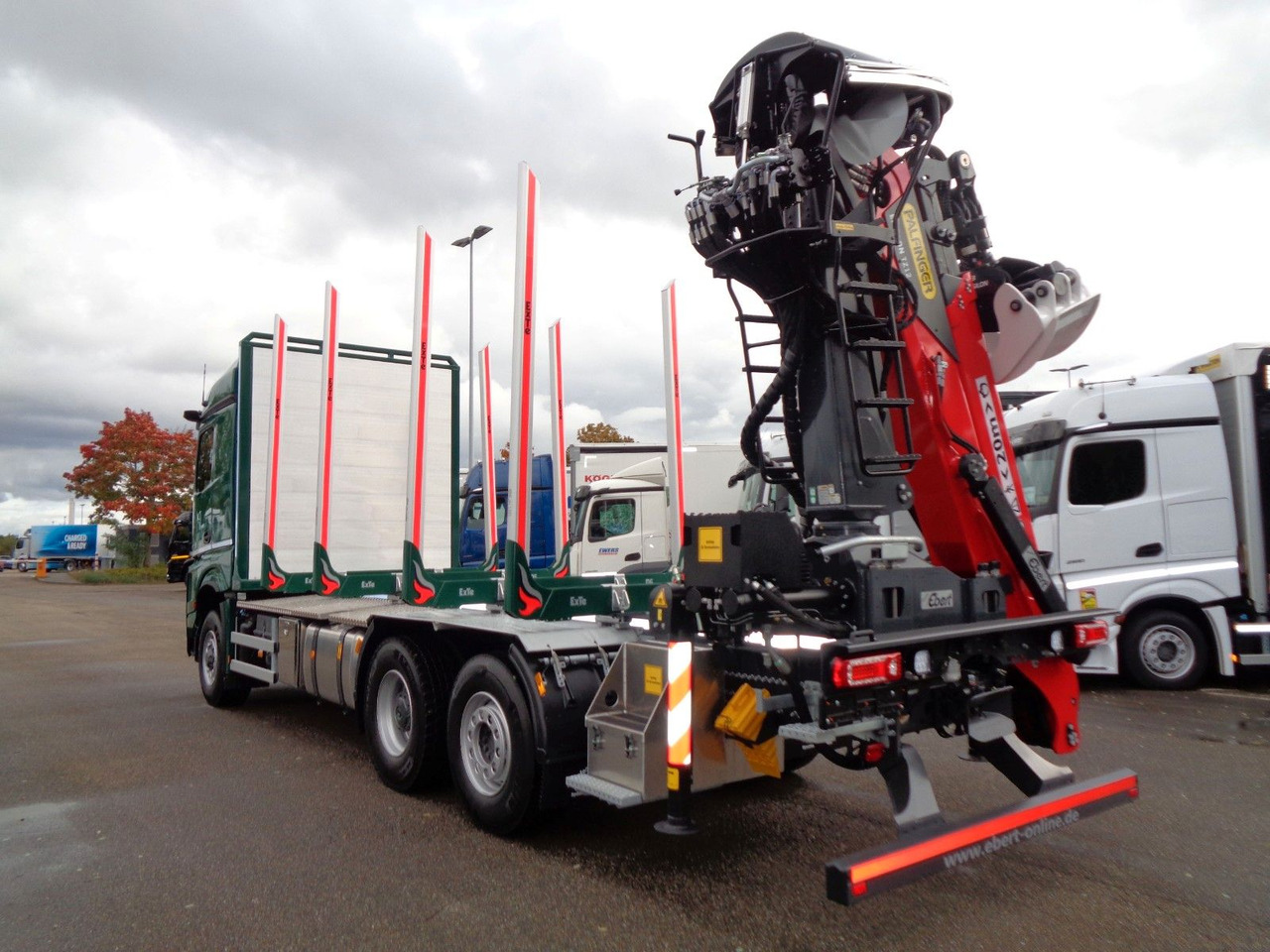 Mercedes-Benz Arocs 2551 L 6x2/4 HAD Palfinger Epsilon TZ12 - Tomruk kamyonu, Vinçli kamyon: fotoğraf 2 Mercedes-Benz Arocs 2551 L 6x2/4 HAD Palfinger Epsilon TZ12 - Tomruk kamyonu, Vinçli kamyon: fotoğraf 2