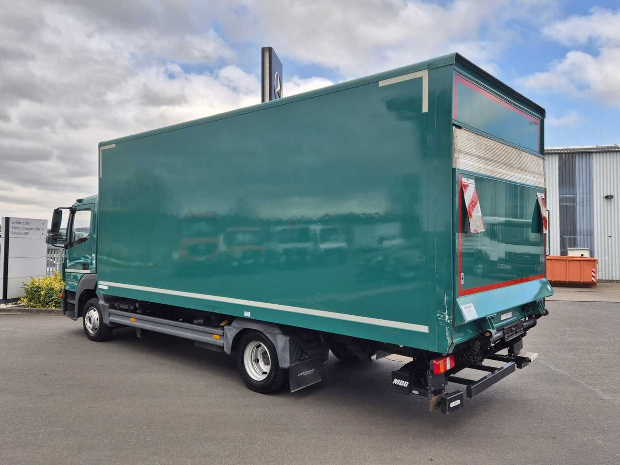Mercedes-Benz Atego 816 L Carrier Xarios 500 Ladebordwand Tür - Frigorifik kamyonet: fotoğraf 5 Mercedes-Benz Atego 816 L Carrier Xarios 500 Ladebordwand Tür - Frigorifik kamyonet: fotoğraf 5