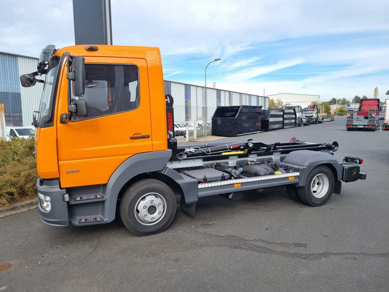 Mercedes-Benz Atego 818 K 4x2 HIAB XR5S3650 AHK Klima - Kancalı yükleyici kamyon: fotoğraf 4 Mercedes-Benz Atego 818 K 4x2 HIAB XR5S3650 AHK Klima - Kancalı yükleyici kamyon: fotoğraf 4