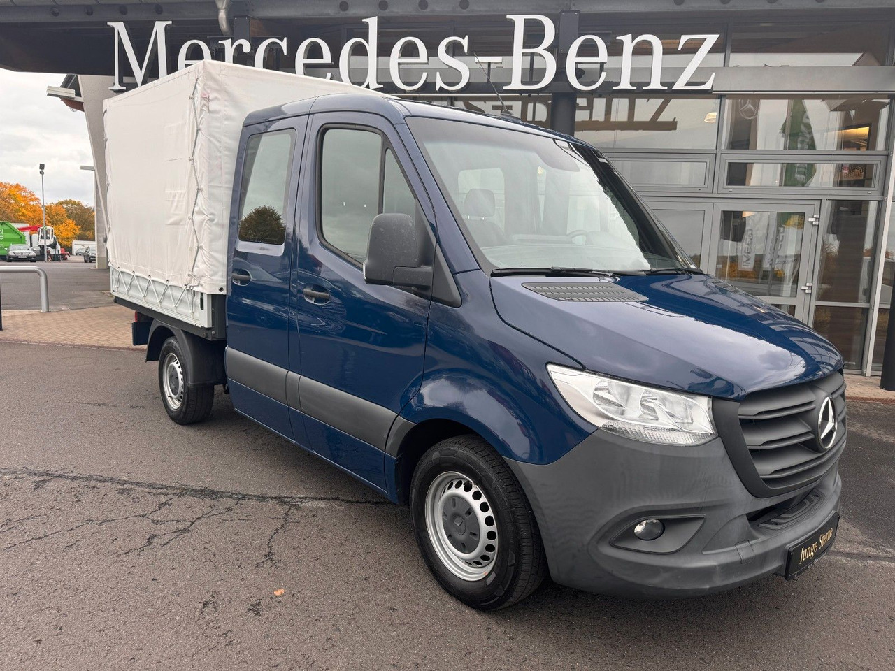 Mercedes-Benz Sprinter 215 CDI DoKa 9G Klima AHK SHZ - Tenteli kamyonet, Çift kabin kamyonet: fotoğraf 1 Mercedes-Benz Sprinter 215 CDI DoKa 9G Klima AHK SHZ - Tenteli kamyonet, Çift kabin kamyonet: fotoğraf 1