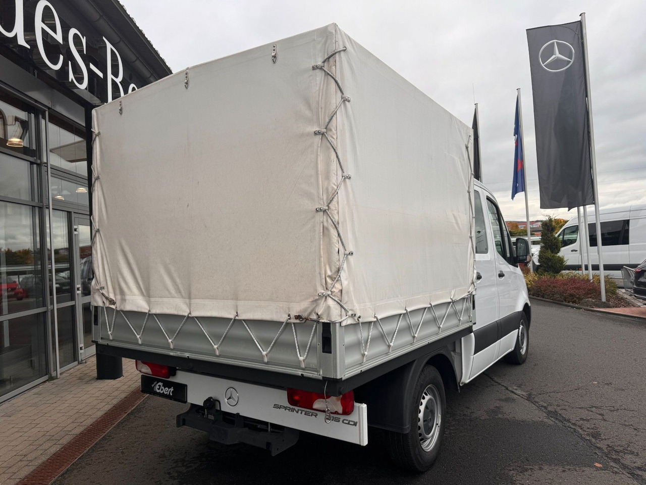 Mercedes-Benz Sprinter 215 CDI DoKa 9G Klima AHK SHZ - Açık kasa kamyonet, Çift kabin kamyonet: fotoğraf 4 Mercedes-Benz Sprinter 215 CDI DoKa 9G Klima AHK SHZ - Açık kasa kamyonet, Çift kabin kamyonet: fotoğraf 4