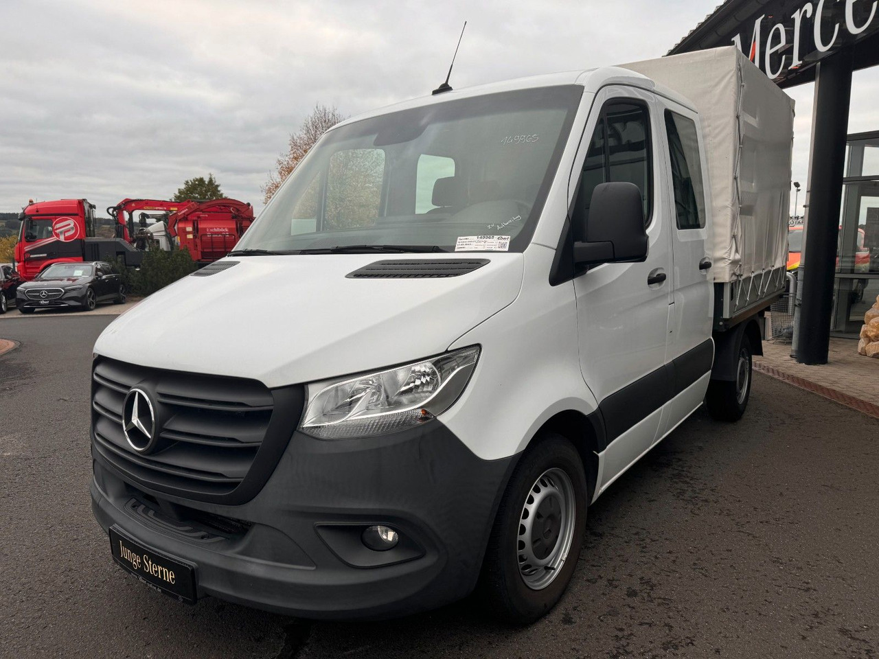 Mercedes-Benz Sprinter 215 CDI DoKa 9G Klima AHK SHZ - Tenteli kamyonet, Çift kabin kamyonet: fotoğraf 3 Mercedes-Benz Sprinter 215 CDI DoKa 9G Klima AHK SHZ - Tenteli kamyonet, Çift kabin kamyonet: fotoğraf 3