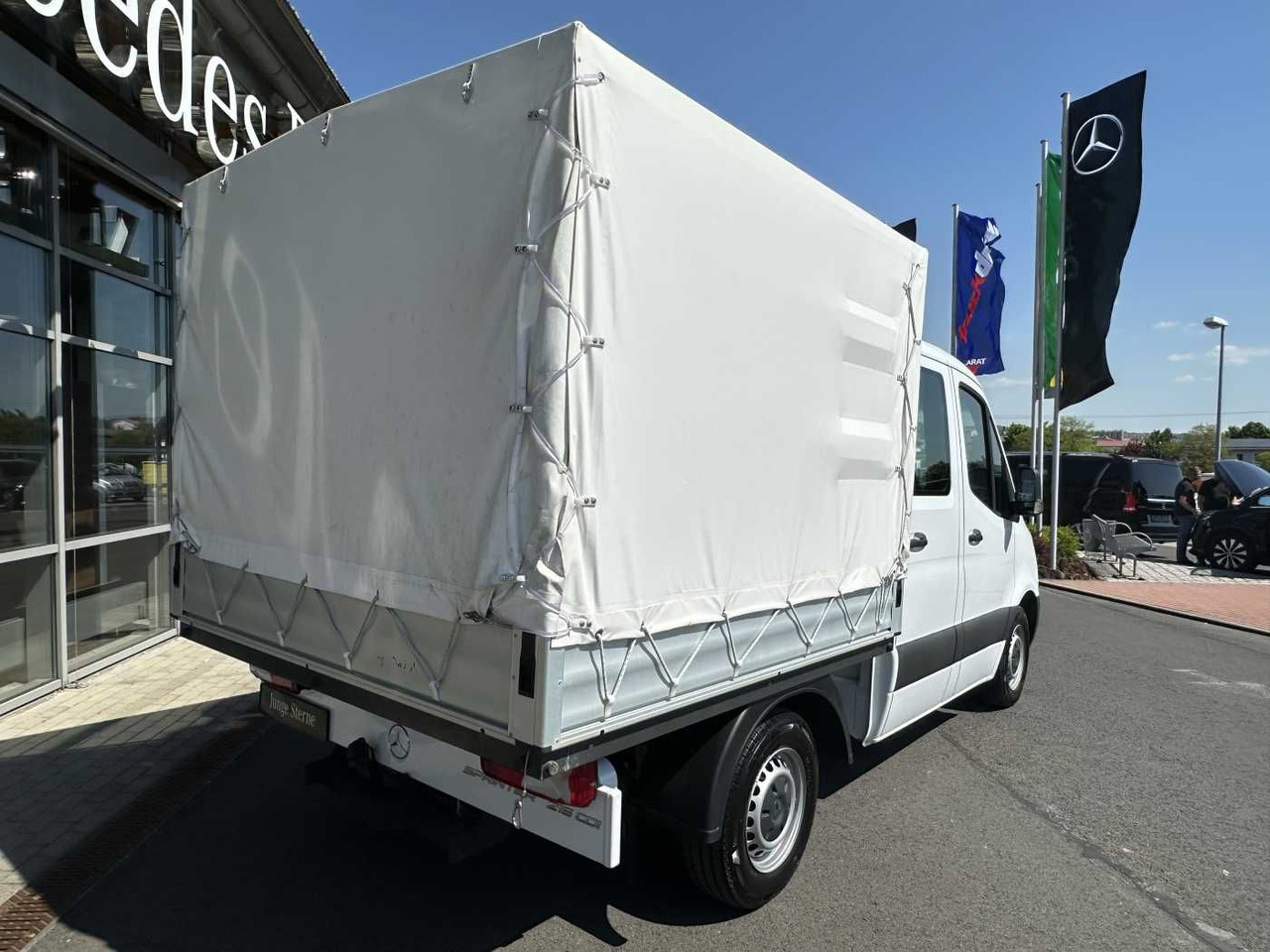 Mercedes-Benz Sprinter 215 CDI DoKa 9G Klima AHK Tempomat SHZ - Açık kasa kamyonet: fotoğraf 4 Mercedes-Benz Sprinter 215 CDI DoKa 9G Klima AHK Tempomat SHZ - Açık kasa kamyonet: fotoğraf 4