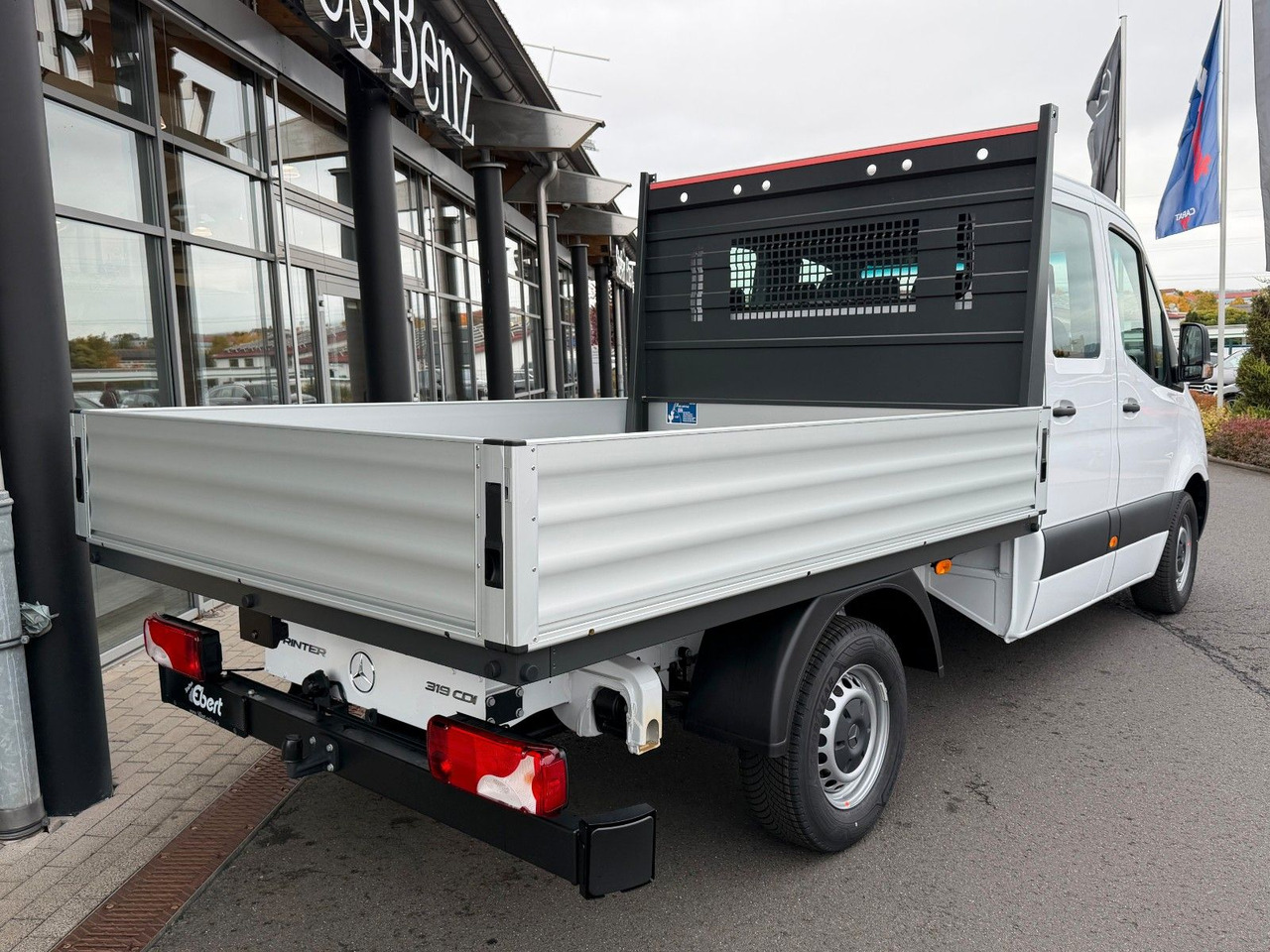 Mercedes-Benz Sprinter 319 CDI 3665 DoKa AHK Klima LED - Açık kasa kamyonet, Çift kabin kamyonet: fotoğraf 4 Mercedes-Benz Sprinter 319 CDI 3665 DoKa AHK Klima LED - Açık kasa kamyonet, Çift kabin kamyonet: fotoğraf 4