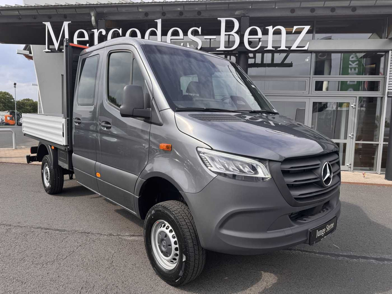 Mercedes-Benz Sprinter 319 CDI 4x4 DoKa AHK3,5 Klima Kamera - Açık kasa kamyonet, Çift kabin kamyonet: fotoğraf 1 Mercedes-Benz Sprinter 319 CDI 4x4 DoKa AHK3,5 Klima Kamera - Açık kasa kamyonet, Çift kabin kamyonet: fotoğraf 1