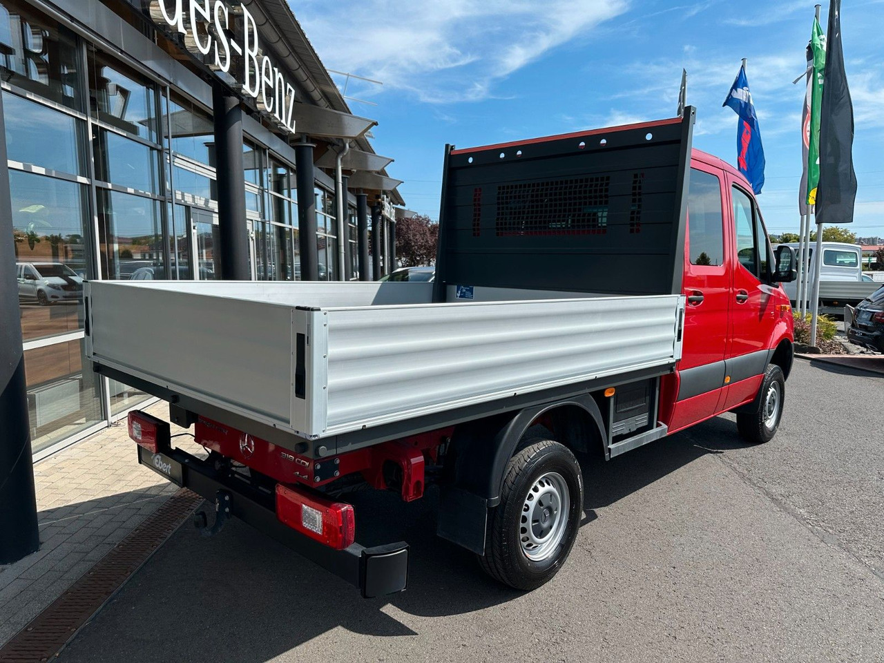 Mercedes-Benz Sprinter 319 CDI 4x4 DoKa Klima AHK3,5to - Tenteli kamyonet, Çift kabin kamyonet: fotoğraf 4 Mercedes-Benz Sprinter 319 CDI 4x4 DoKa Klima AHK3,5to - Tenteli kamyonet, Çift kabin kamyonet: fotoğraf 4