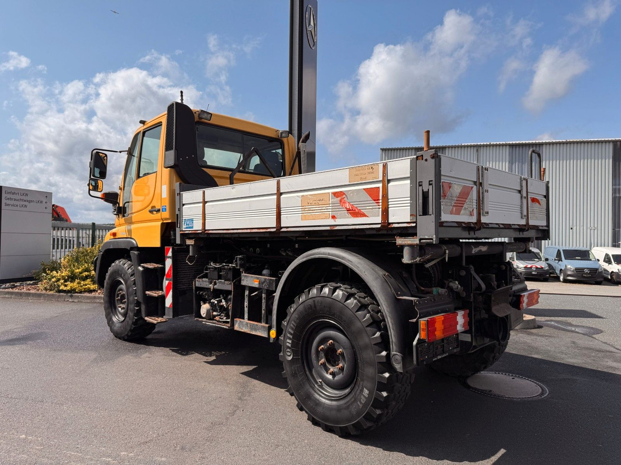 Açık kasa kamyonet Mercedes-Benz Unimog U300 4x4 Vario-Pilot: fotoğraf 6