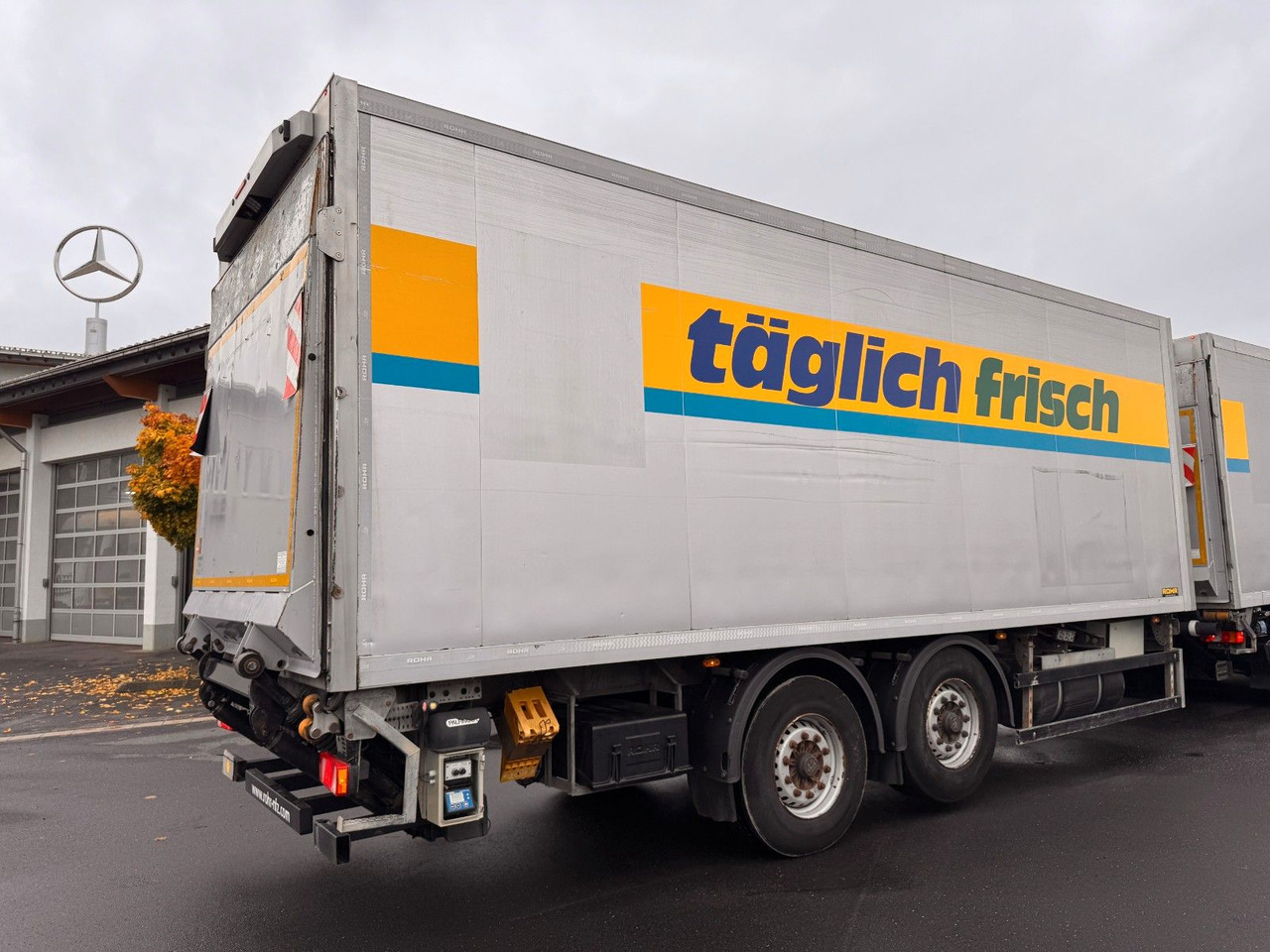 ROHR RZAK/18 IV LBW Durchlade - Refrijeratör römork: fotoğraf 1 ROHR RZAK/18 IV LBW Durchlade - Refrijeratör römork: fotoğraf 1