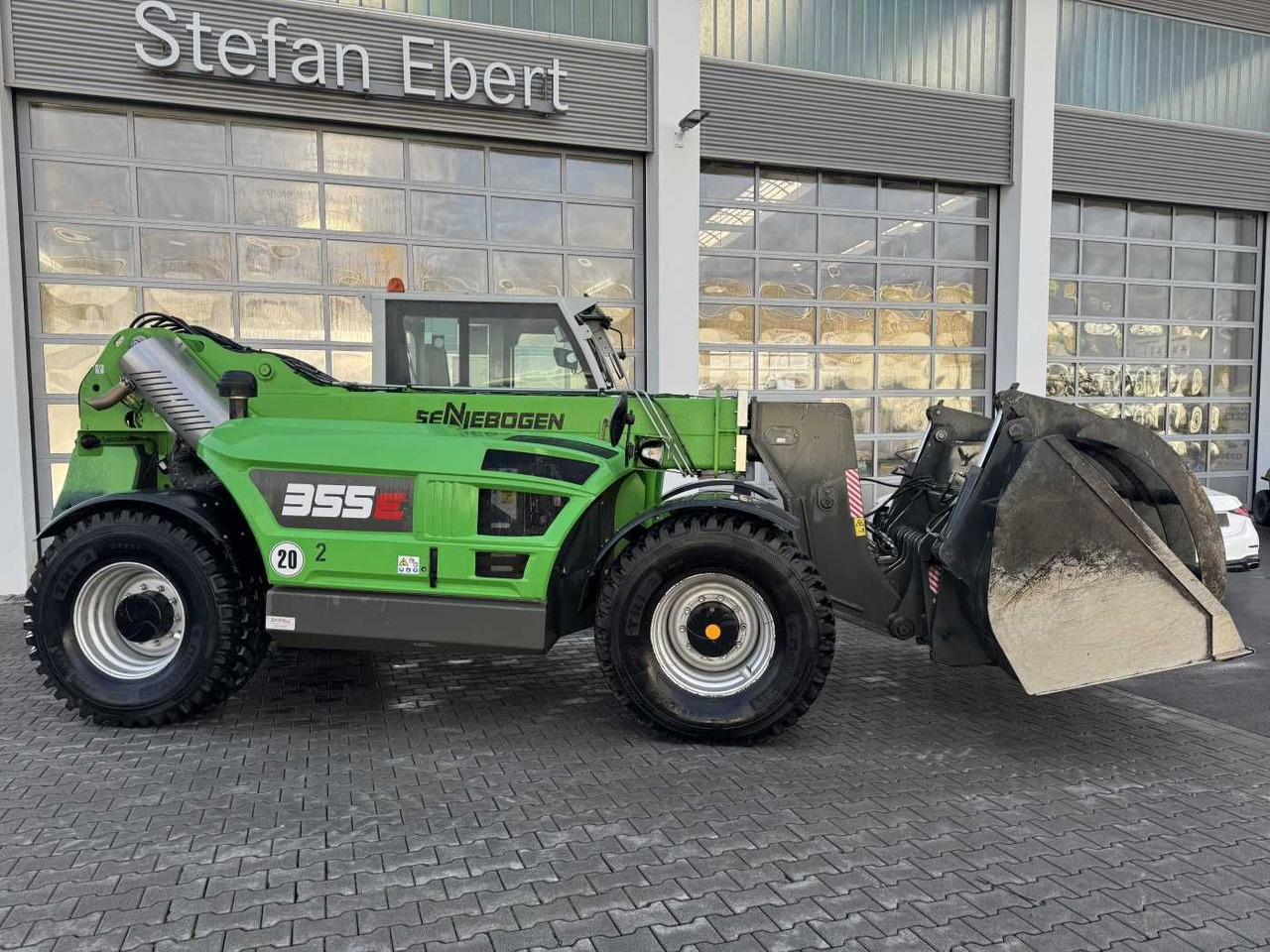 Sennebogen 355 E / Greifschaufel / nur 2.260h! - Tekerlekli yükleyici: fotoğraf 2 Sennebogen 355 E / Greifschaufel / nur 2.260h! - Tekerlekli yükleyici: fotoğraf 2