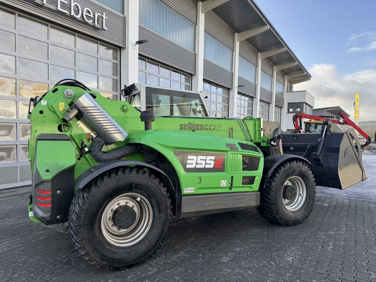 Sennebogen 355 E / Greifschaufel / nur 998h! - Teleskopik yükleyici: fotoğraf 2 Sennebogen 355 E / Greifschaufel / nur 998h! - Teleskopik yükleyici: fotoğraf 2