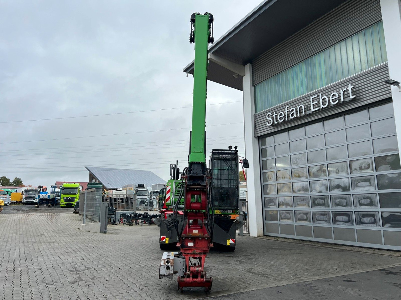 Sennebogen 718 / inkl. Vosch Fällzange / nur 1.965h! - Tekerlekli ekskavatör: fotoğraf 4 Sennebogen 718 / inkl. Vosch Fällzange / nur 1.965h! - Tekerlekli ekskavatör: fotoğraf 4