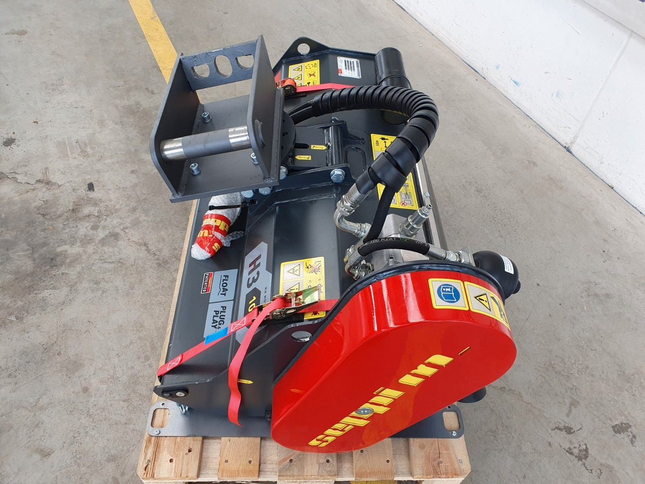 Seppi M. H3 105 / Schlegelmulcher 2-5to lagernd! - Sap parçalama makinası: fotoğraf 3 Seppi M. H3 105 / Schlegelmulcher 2-5to lagernd! - Sap parçalama makinası: fotoğraf 3