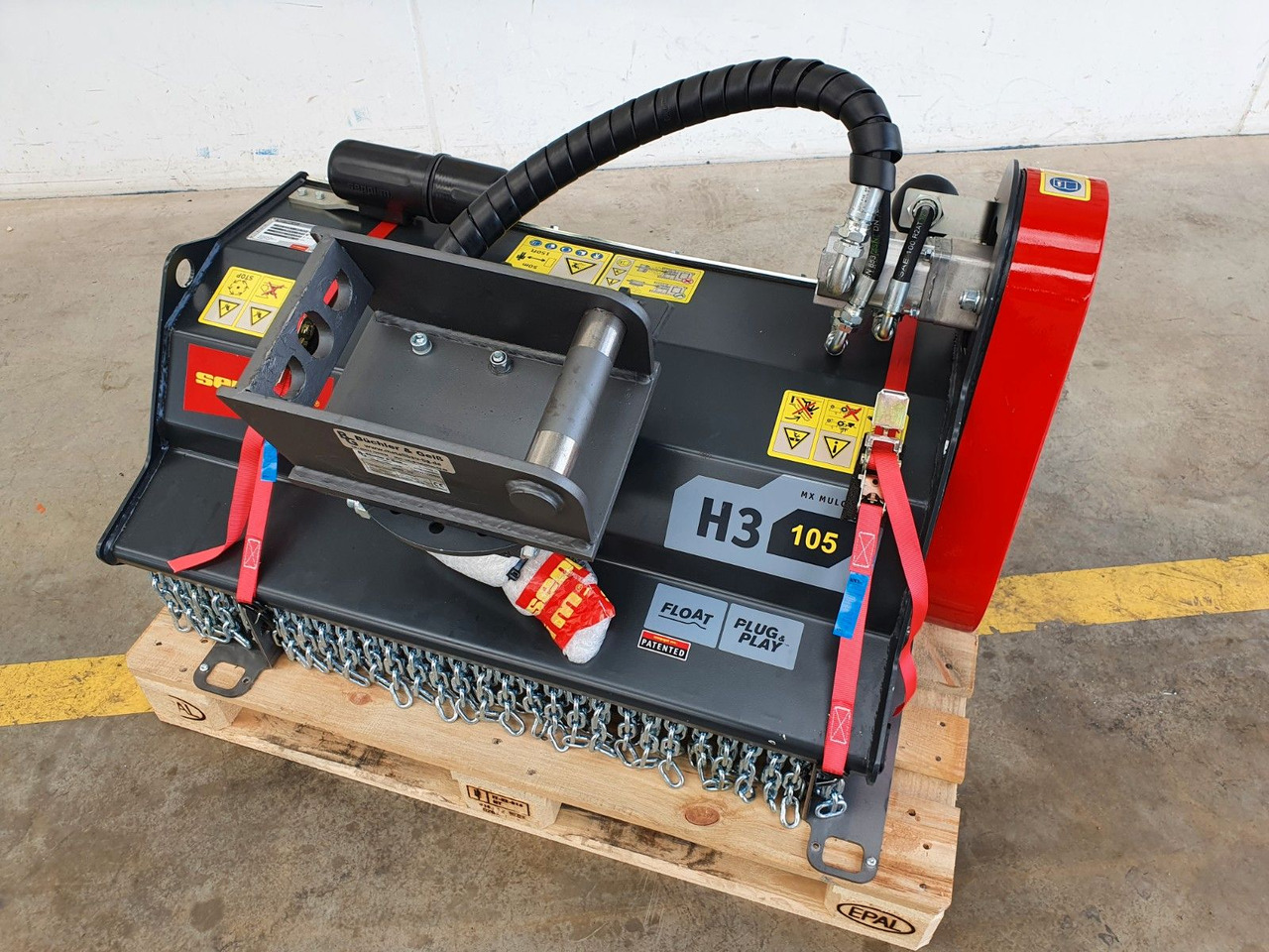 Seppi M. H3 105 / Schlegelmulcher 2-5to lagernd! - Sap parçalama makinası: fotoğraf 2 Seppi M. H3 105 / Schlegelmulcher 2-5to lagernd! - Sap parçalama makinası: fotoğraf 2