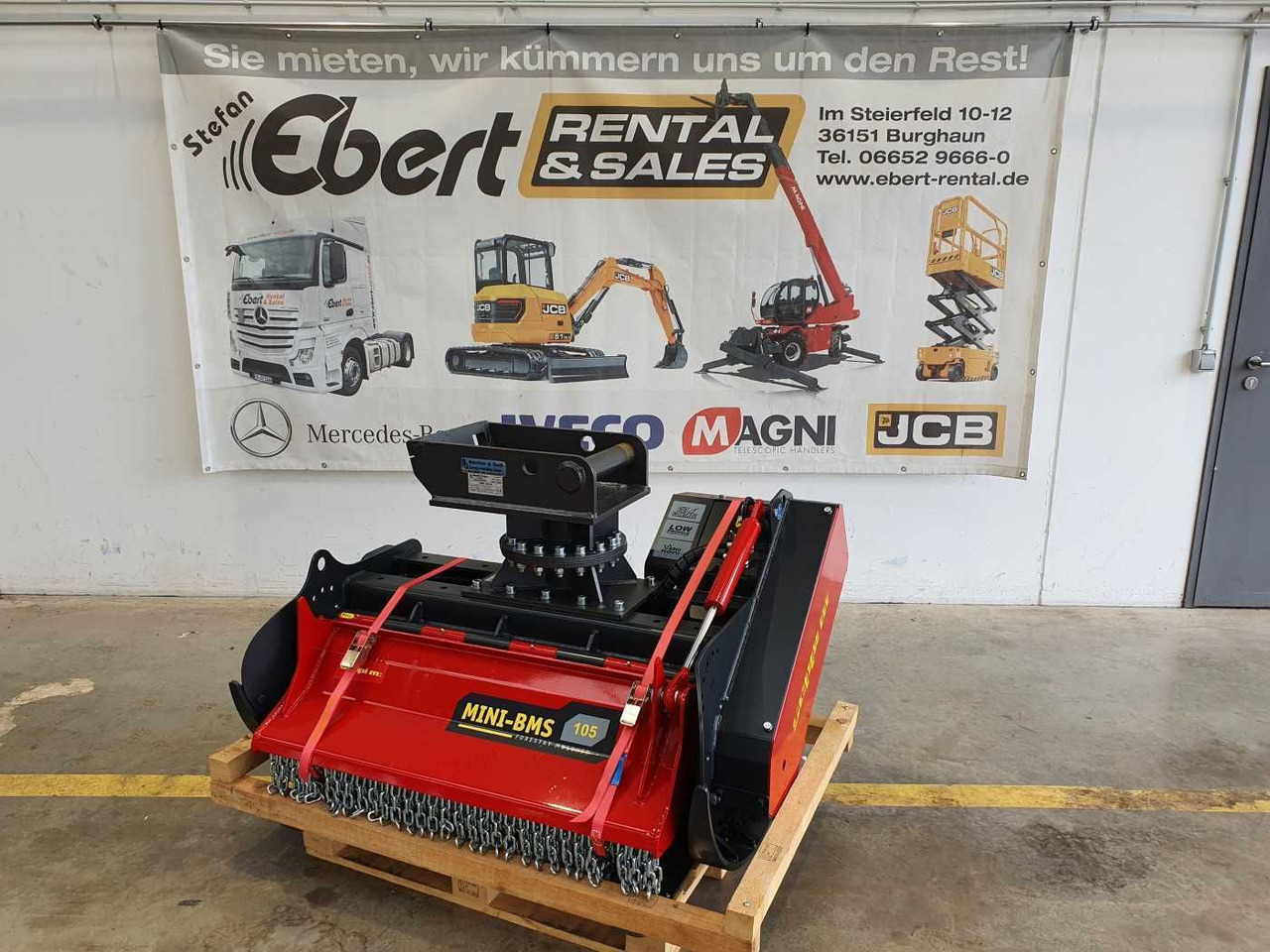 Seppi M. MINI-BMS 105 Forstmulcher MS08 / NEU - Dal parçalama makinası: fotoğraf 1 Seppi M. MINI-BMS 105 Forstmulcher MS08 / NEU - Dal parçalama makinası: fotoğraf 1