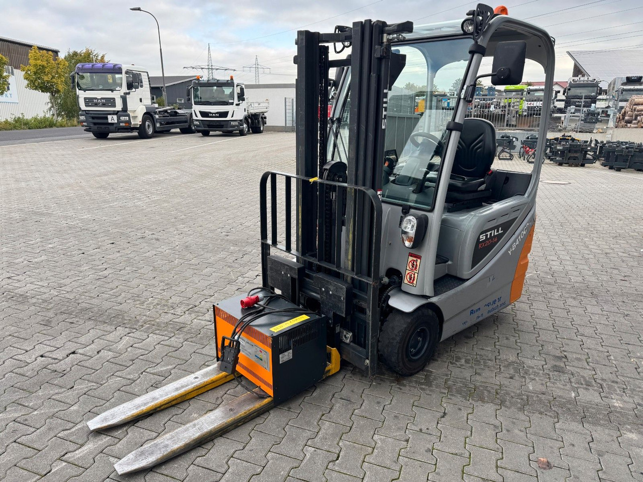 Still RX 20-14 / Triplex: 4,3m / nur 1.147h! / SS - Elektrikli forklift: fotoğraf 5 Still RX 20-14 / Triplex: 4,3m / nur 1.147h! / SS - Elektrikli forklift: fotoğraf 5