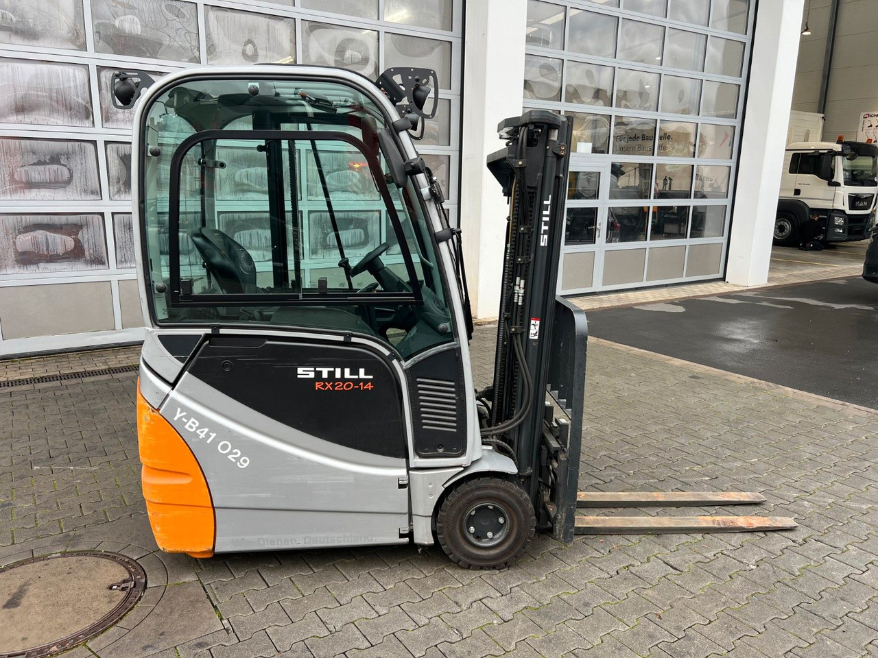 Still RX 20-14 / Triplex: 4,3m / nur 1.212h! / SS - Elektrikli forklift: fotoğraf 3 Still RX 20-14 / Triplex: 4,3m / nur 1.212h! / SS - Elektrikli forklift: fotoğraf 3