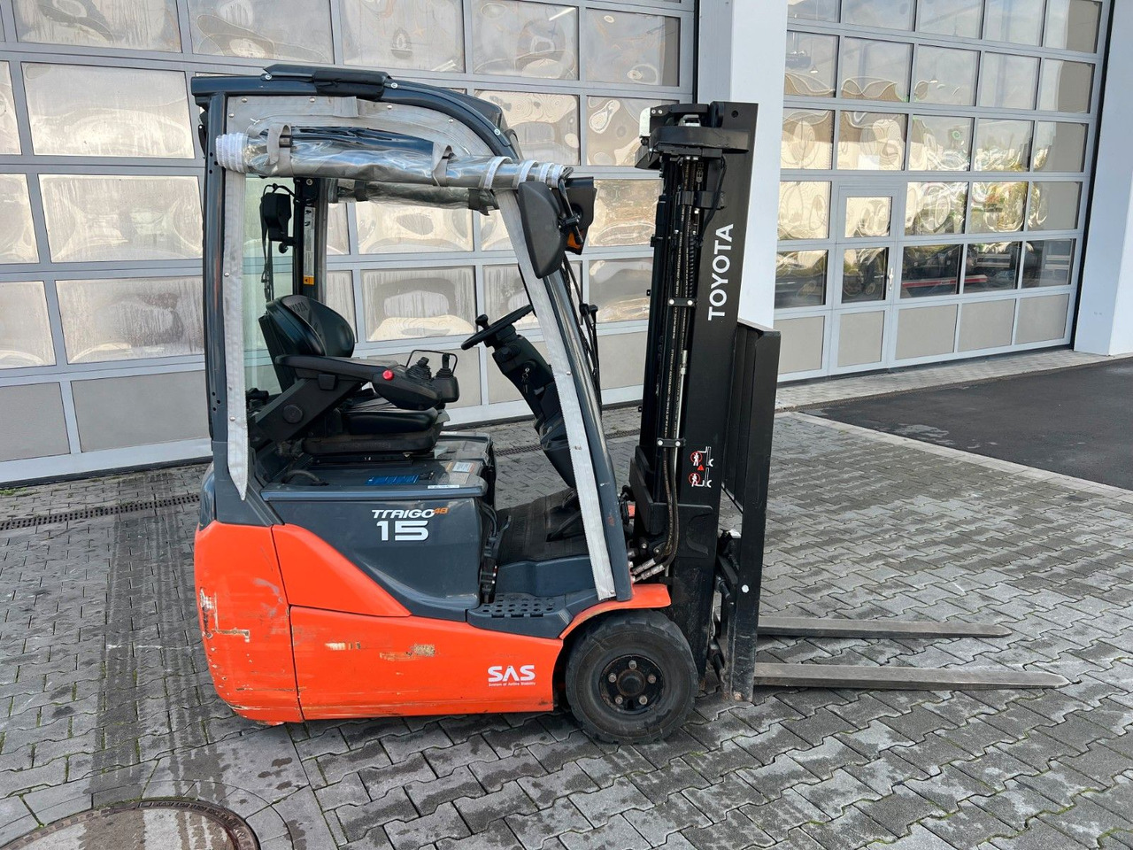 Toyota 8FBET15 / Triplex: 4.30m / nur 1.187h! / SS - Elektrikli forklift: fotoğraf 3 Toyota 8FBET15 / Triplex: 4.30m / nur 1.187h! / SS - Elektrikli forklift: fotoğraf 3