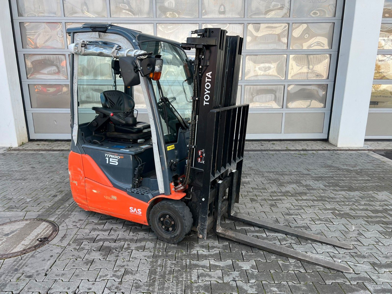 Toyota 8FBET15 / Triplex: 4.30m / nur 1.187h! / SS - Elektrikli forklift: fotoğraf 2 Toyota 8FBET15 / Triplex: 4.30m / nur 1.187h! / SS - Elektrikli forklift: fotoğraf 2
