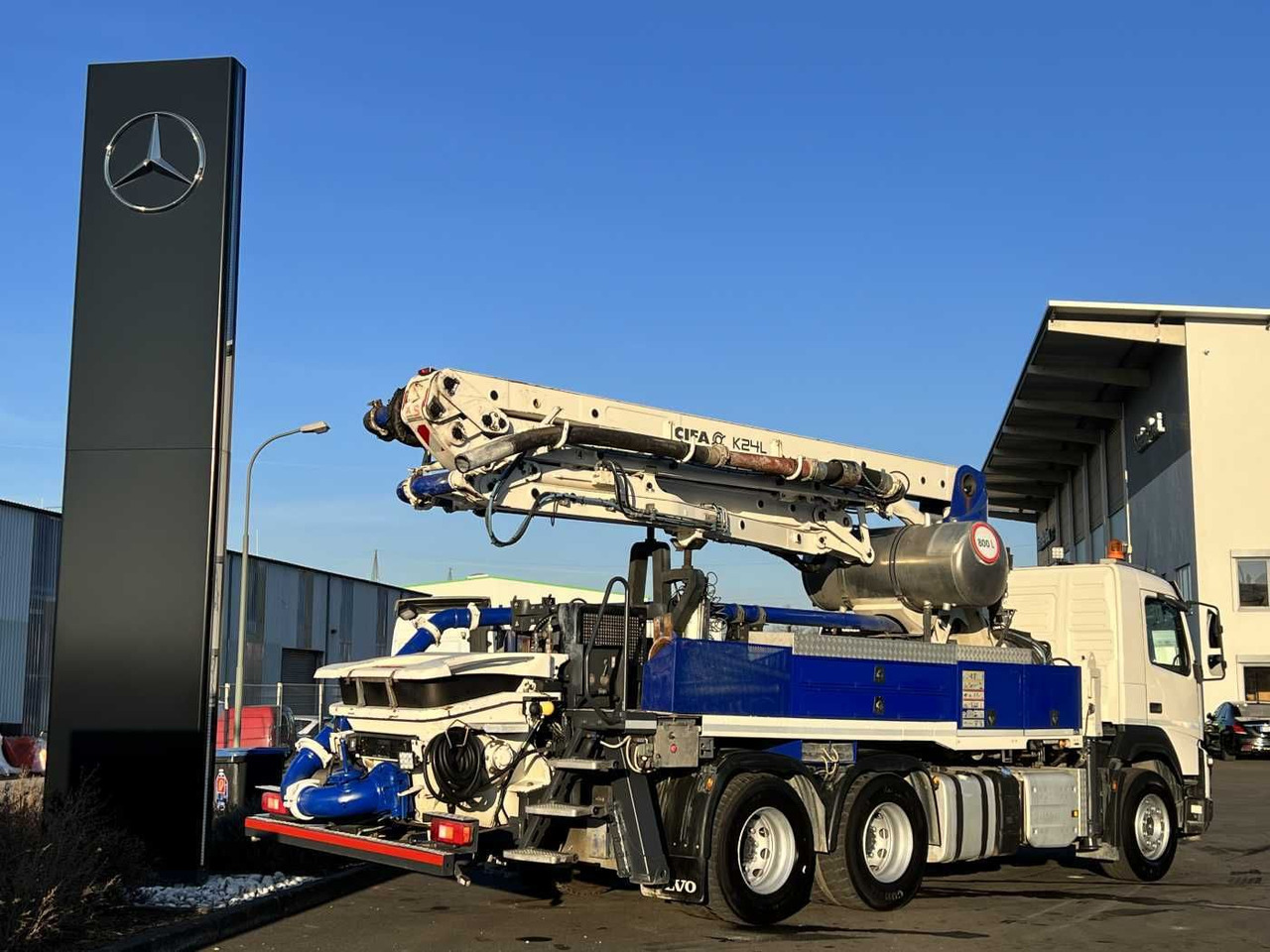 Mobil beton pompası Volvo FMX 64 6x4 Cifa K24L ZR Funk 1.000h TOP ZUSTAND: fotoğraf 8
