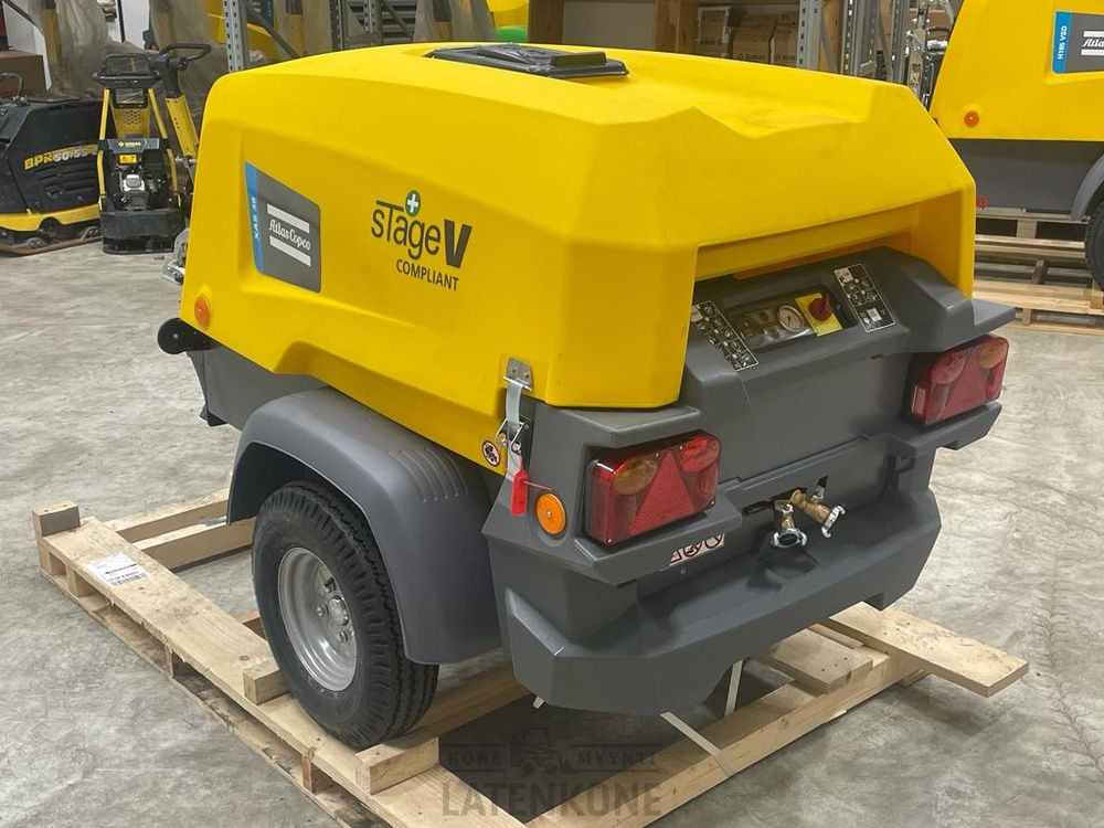 Atlas Copco XAS 38 StV Vaunukompressori UUSI - Hava kompresörü: fotoğraf 4 Atlas Copco XAS 38 StV Vaunukompressori UUSI - Hava kompresörü: fotoğraf 4
