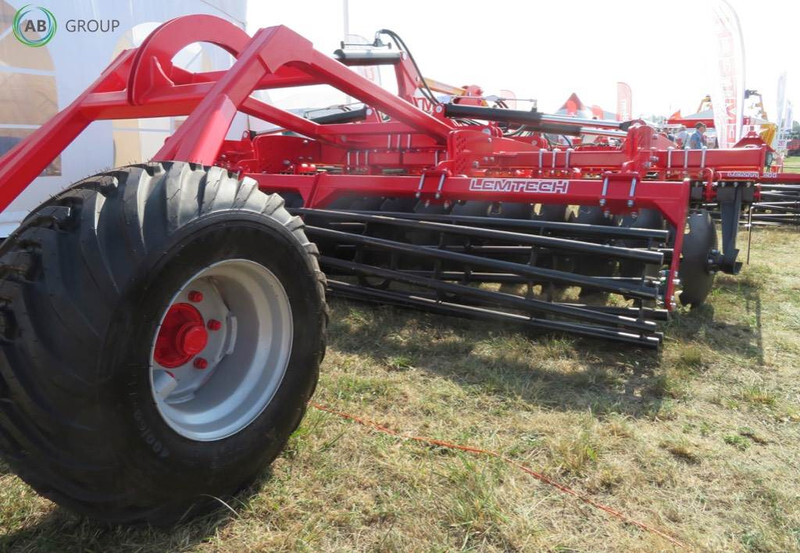 Disk tırmığı Lemtech brona talerzowa hydrauliczna z wózkiem transportow: fotoğraf 6