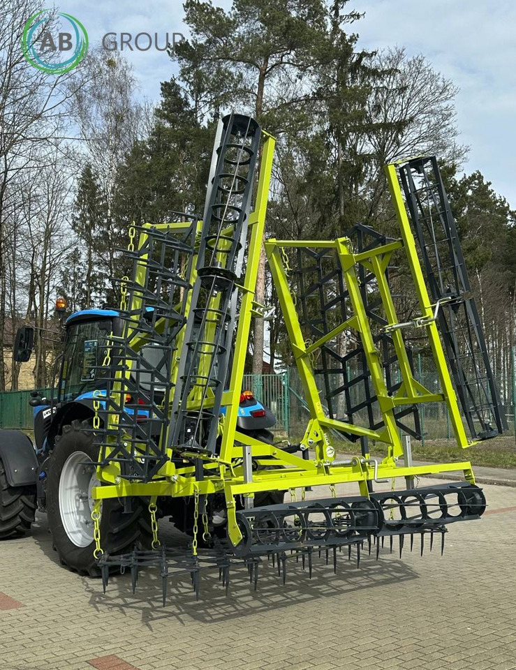 POM Augustów 7-field mounted tine harrow with string roller - Tırmık: fotoğraf 4 POM Augustów 7-field mounted tine harrow with string roller - Tırmık: fotoğraf 4