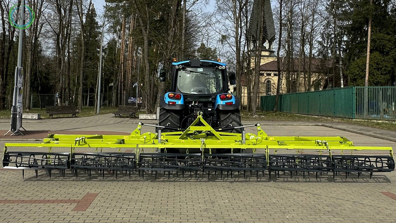 POM Augustów 7-field mounted tine harrow with string roller - Tırmık: fotoğraf 3 POM Augustów 7-field mounted tine harrow with string roller - Tırmık: fotoğraf 3