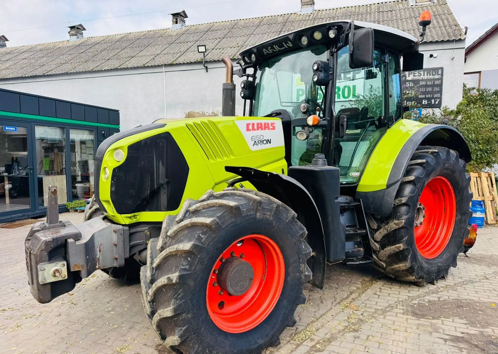 Claas Arion 650 - Traktör: fotoğraf 2 Claas Arion 650 - Traktör: fotoğraf 2