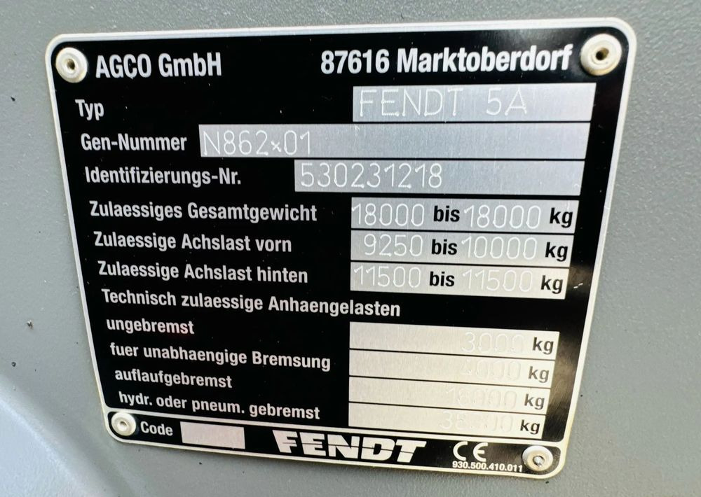 Traktör Fendt 1050 Vario: fotoğraf 6 Traktör Fendt 1050 Vario: fotoğraf 6