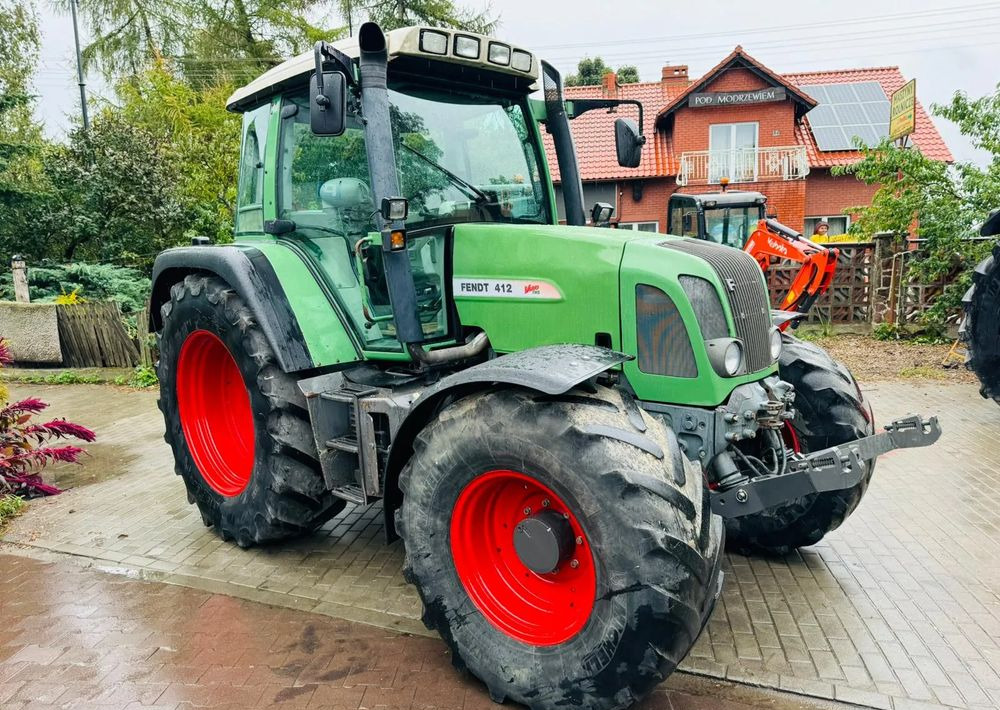 Fendt 412 Vario - Traktör: fotoğraf 1 Fendt 412 Vario - Traktör: fotoğraf 1