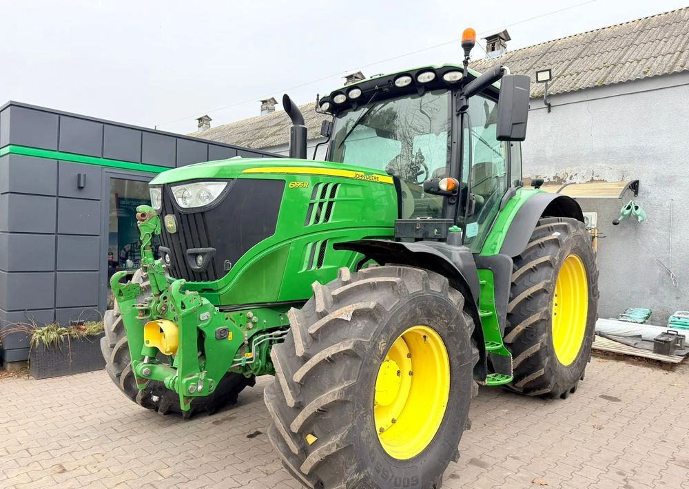 John Deere 6195 R - Traktör: fotoğraf 1 John Deere 6195 R - Traktör: fotoğraf 1