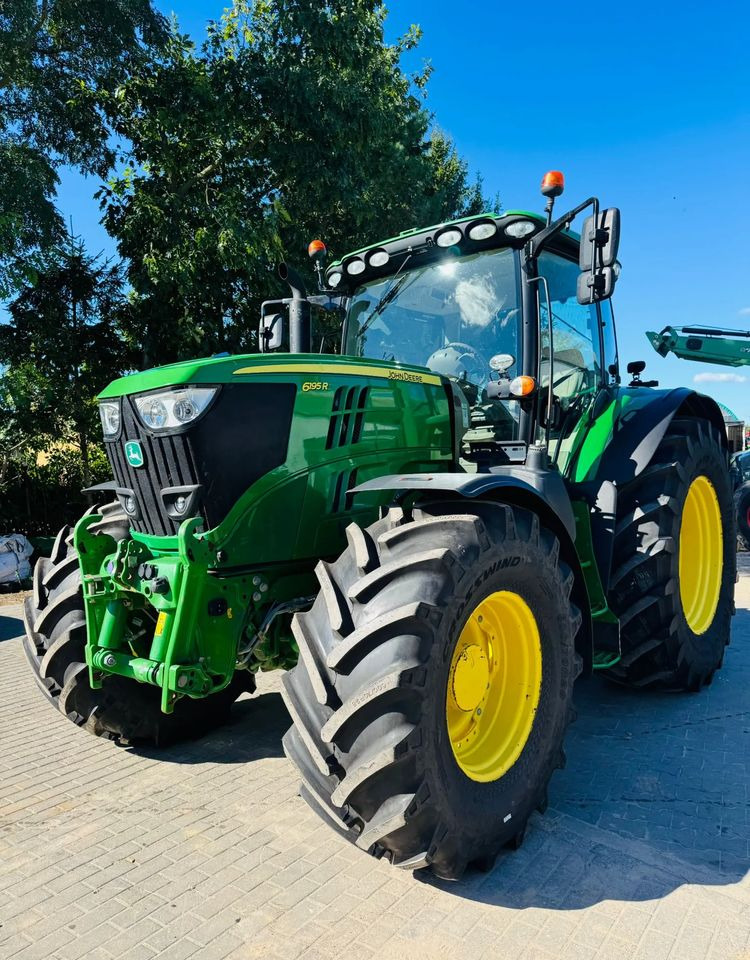 John Deere 6195R - Traktör: fotoğraf 1 John Deere 6195R - Traktör: fotoğraf 1