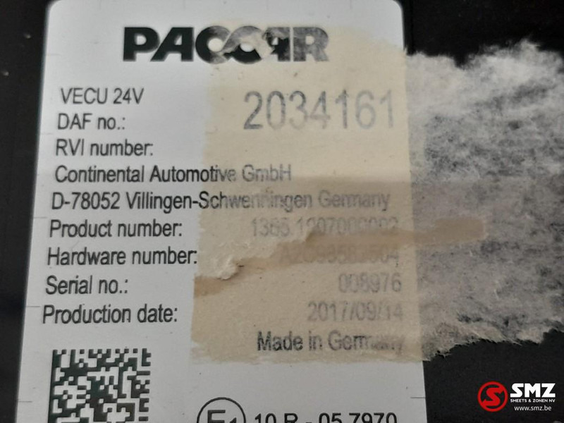 DAF Occ ECU VECU regeleenheid DAF - Yönetim bloku - Kamyon: fotoğraf 5 DAF Occ ECU VECU regeleenheid DAF - Yönetim bloku - Kamyon: fotoğraf 5
