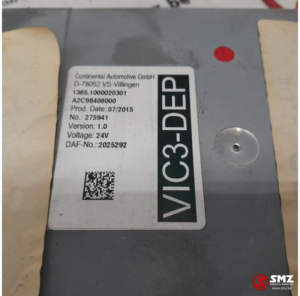 DAF Occ ECU VIC3 regeleenheid DAF - Yönetim bloku - Kamyon: fotoğraf 5 DAF Occ ECU VIC3 regeleenheid DAF - Yönetim bloku - Kamyon: fotoğraf 5