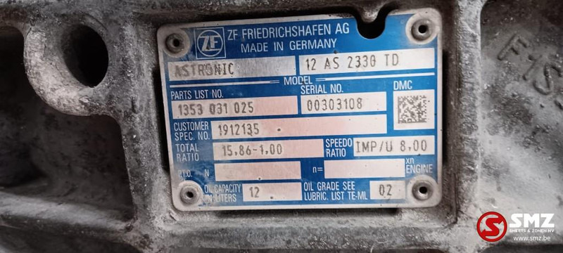 DAF Occ versnellingsbak 12AS2330TD DAF - Vites kutusu - Kamyon: fotoğraf 5 DAF Occ versnellingsbak 12AS2330TD DAF - Vites kutusu - Kamyon: fotoğraf 5