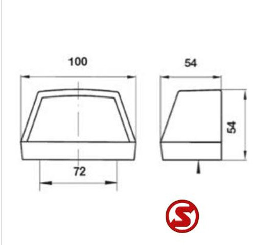 Diversen Kentekenplaatlamp - Işık/ Işıklandırma - Kamyon: fotoğraf 2 Diversen Kentekenplaatlamp - Işık/ Işıklandırma - Kamyon: fotoğraf 2