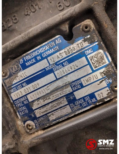 Iveco Occ versnellingsbak 12AS2330TD Iveco - Vites kutusu - Kamyon: fotoğraf 5 Iveco Occ versnellingsbak 12AS2330TD Iveco - Vites kutusu - Kamyon: fotoğraf 5