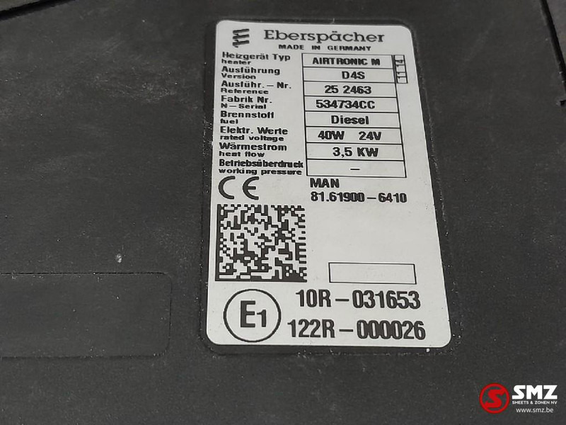 MAN Occ standverwarming Airtronic D4S MAN - Isıtma/ Havalandırma - Kamyon: fotoğraf 5 MAN Occ standverwarming Airtronic D4S MAN - Isıtma/ Havalandırma - Kamyon: fotoğraf 5