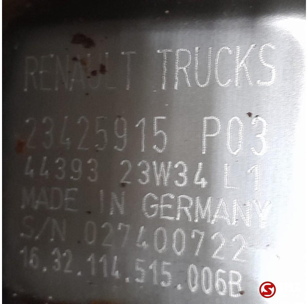 Renault Occ katalysator Euro 6 Renault - Katalitik konvertör - Kamyon: fotoğraf 5 Renault Occ katalysator Euro 6 Renault - Katalitik konvertör - Kamyon: fotoğraf 5