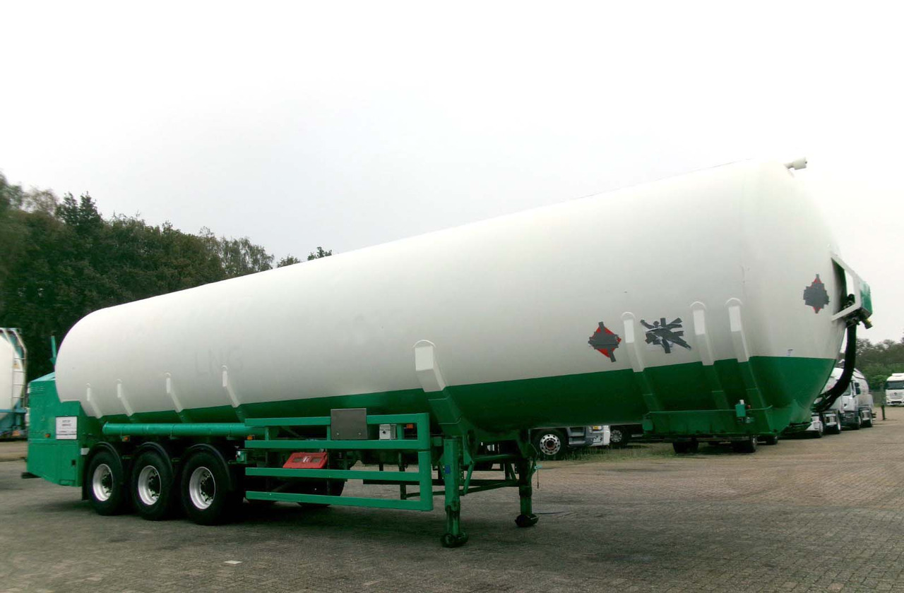 M1 Engineering Gas tank semi-trailer cryogenic used for LNG Methan Methane - Tanker dorse: fotoğraf 1 M1 Engineering Gas tank semi-trailer cryogenic used for LNG Methan Methane - Tanker dorse: fotoğraf 1
