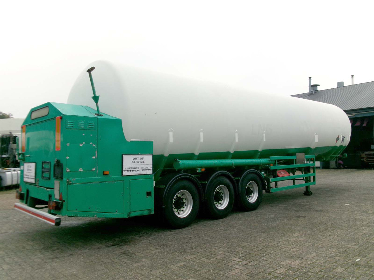 M1 Engineering Gas tank semi-trailer cryogenic used for LNG Methan Methane - Tanker dorse: fotoğraf 3 M1 Engineering Gas tank semi-trailer cryogenic used for LNG Methan Methane - Tanker dorse: fotoğraf 3