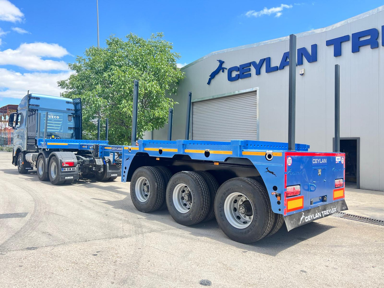 CEYLAN 3 AXLES FLATBED&PLATFORM WITH SIDE COVER - Açık/ Sal dorse: fotoğraf 5 CEYLAN 3 AXLES FLATBED&PLATFORM WITH SIDE COVER - Açık/ Sal dorse: fotoğraf 5