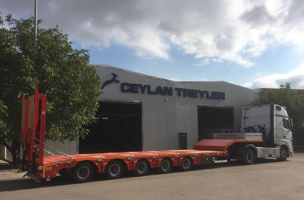 CEYLAN 3 AXLES STANDART & EXTENDABLE LOWBED - Alçak çerçeveli platform dorse: fotoğraf 4 CEYLAN 3 AXLES STANDART & EXTENDABLE LOWBED - Alçak çerçeveli platform dorse: fotoğraf 4