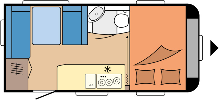 DE LUXE 440 SF - Çekme karavan: fotoğraf 1 DE LUXE 440 SF - Çekme karavan: fotoğraf 1