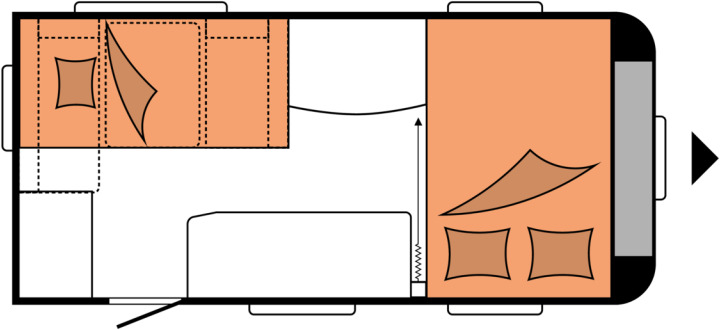 DE LUXE 440 SF - Çekme karavan: fotoğraf 2 DE LUXE 440 SF - Çekme karavan: fotoğraf 2