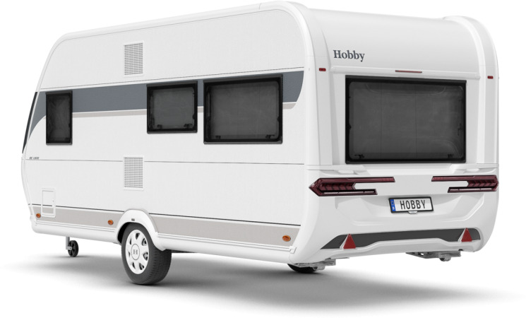DE LUXE 460 UFe - Çekme karavan: fotoğraf 4 DE LUXE 460 UFe - Çekme karavan: fotoğraf 4